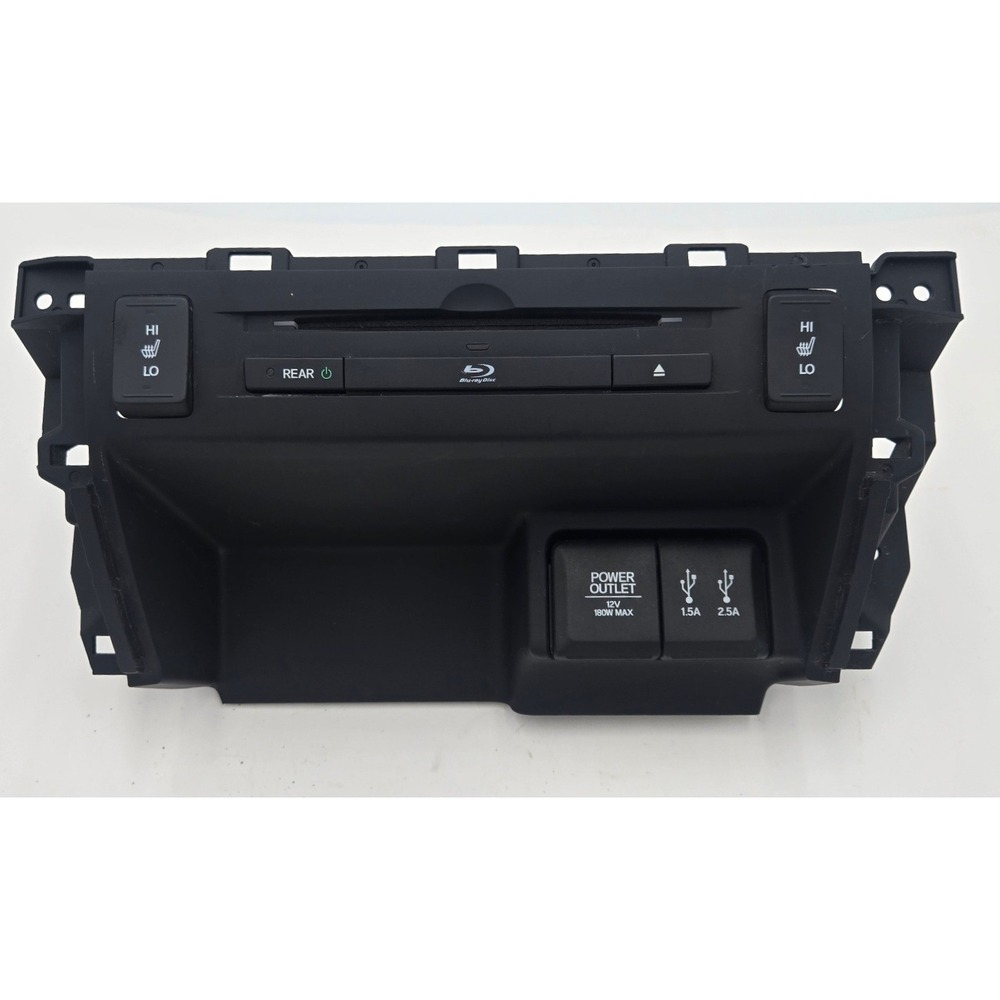 16-22 Honda Pilot Rear Console Blu-Ray DVD Player Heated Seat OEM 39110-TG7-A71